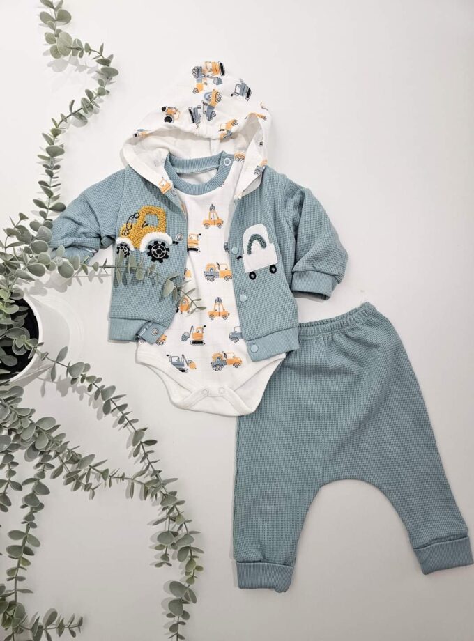 Σύνολο Τριπλό Αμαξάκια Βεραμάν Bebe - Νο 0-9 μηνών