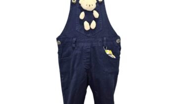 Σαλοπέτα Μπλε Αρκουδάκι Mini - Νο 2-5 ετών