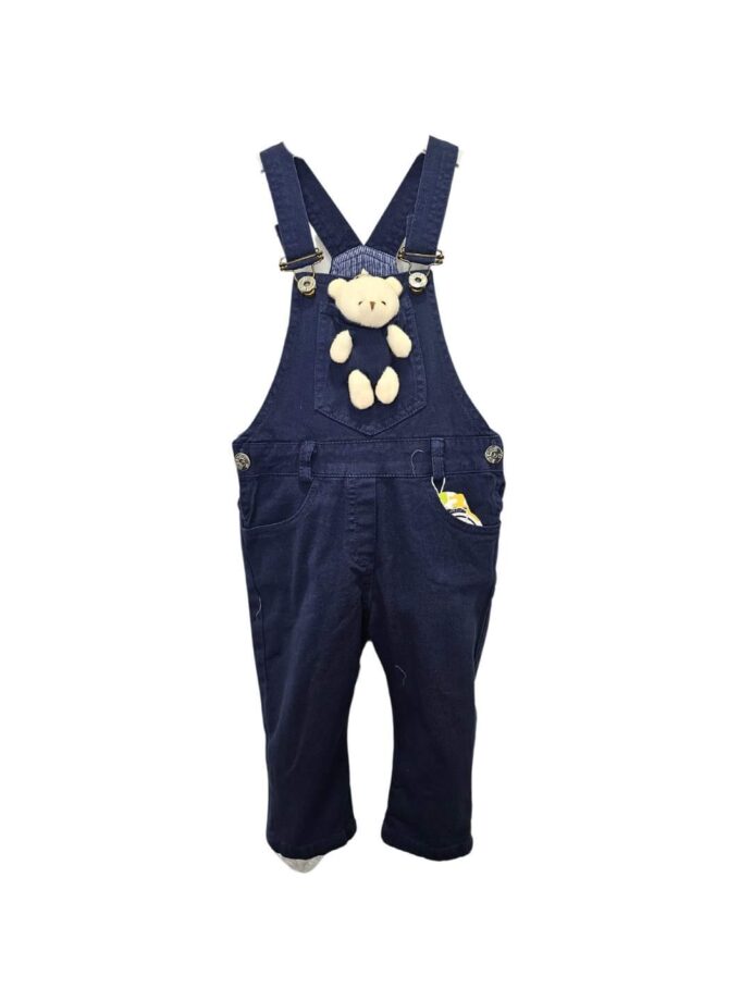 Σαλοπέτα Μπλε Αρκουδάκι Mini - Νο 2-5 ετών