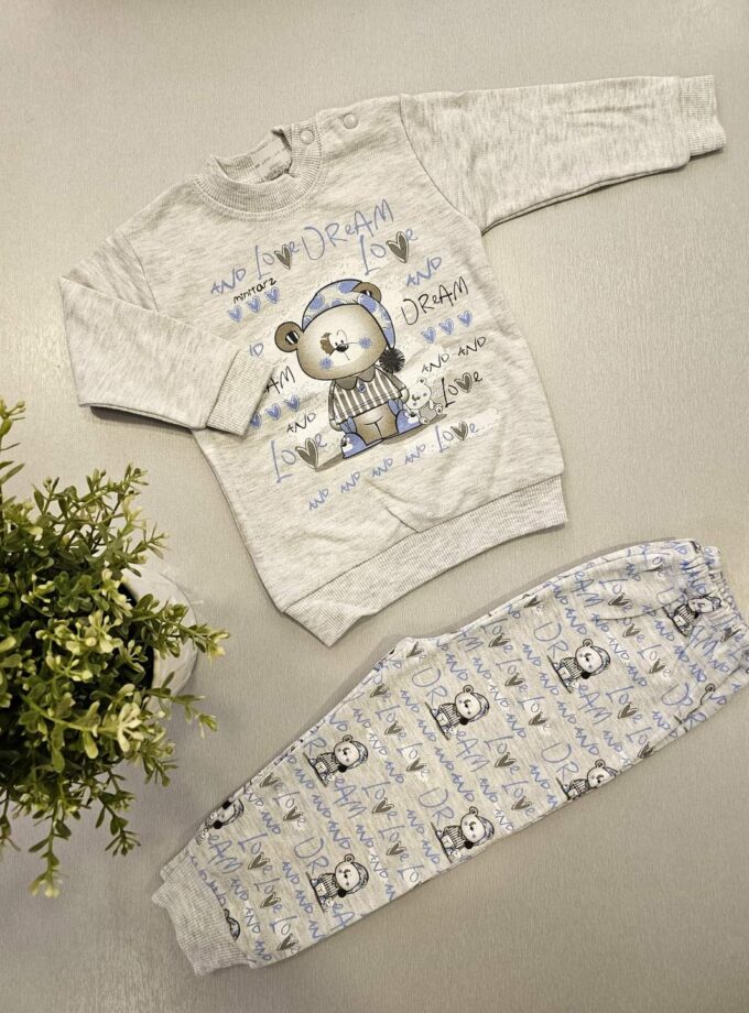 Μπιτζάμα Bear Σιελ Bebe - Νο 9-12 μηνών