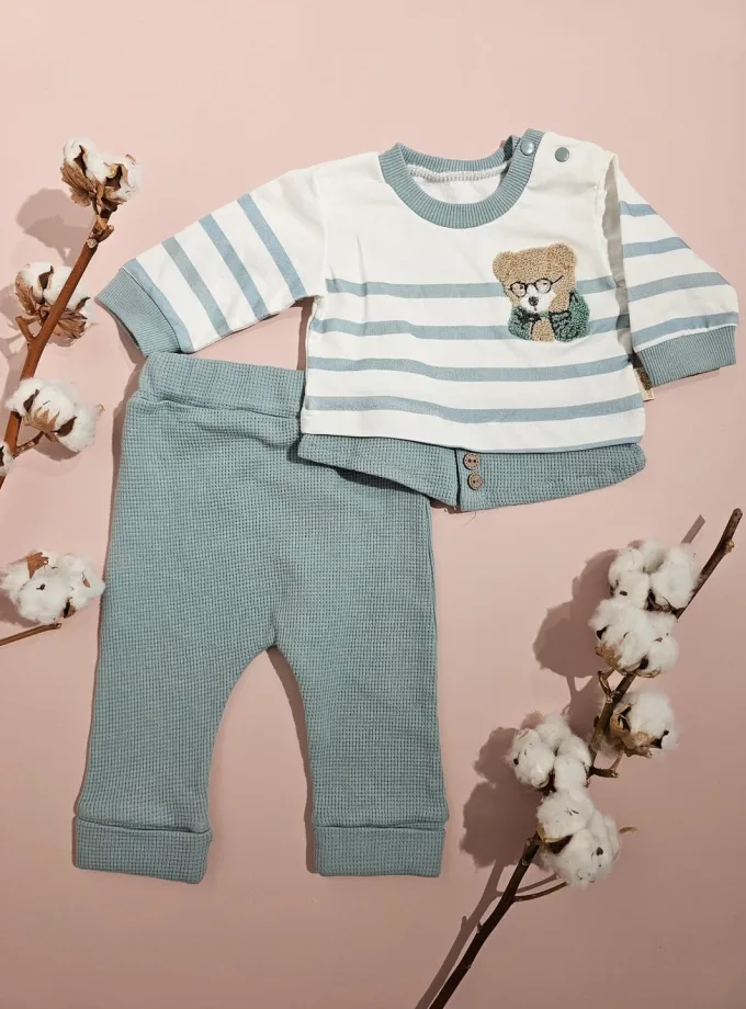 Σύνολο Ριγέ Βεραμάν Bebe