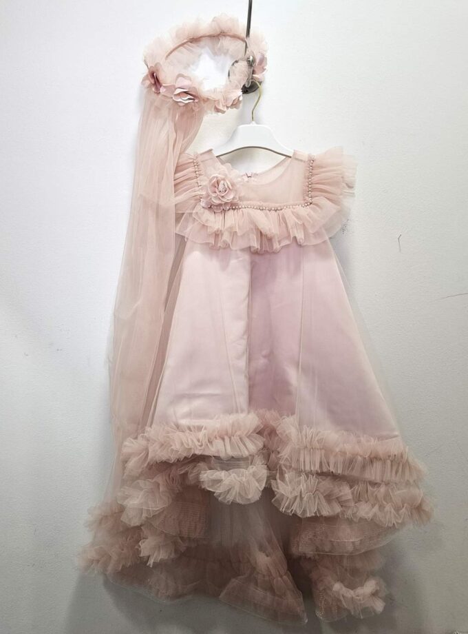 Αμπιγέ Φόρεμα Φρεζ Πεταλούδες - Νο 3-8 ετών