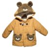 Μπουφάν Teddy Μουσταρδί Mini - Νο 2-7 ετών