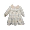 Φόρεμα Καρό Εκρού Σιελ Bebe - Νο 6-24 μηνών