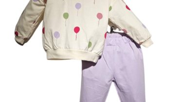 Φόρμα Μπαλονάκια Λιλά Mini - Νο 2-5 ετών