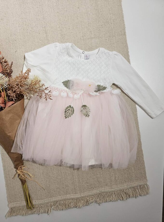 Φόρεμα Flowers Αμπιγέ Mini - No 2-4 ετών