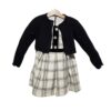 Φόρεμα με Ζακετάκι Καρό Mini - Νο 2-5 ετών