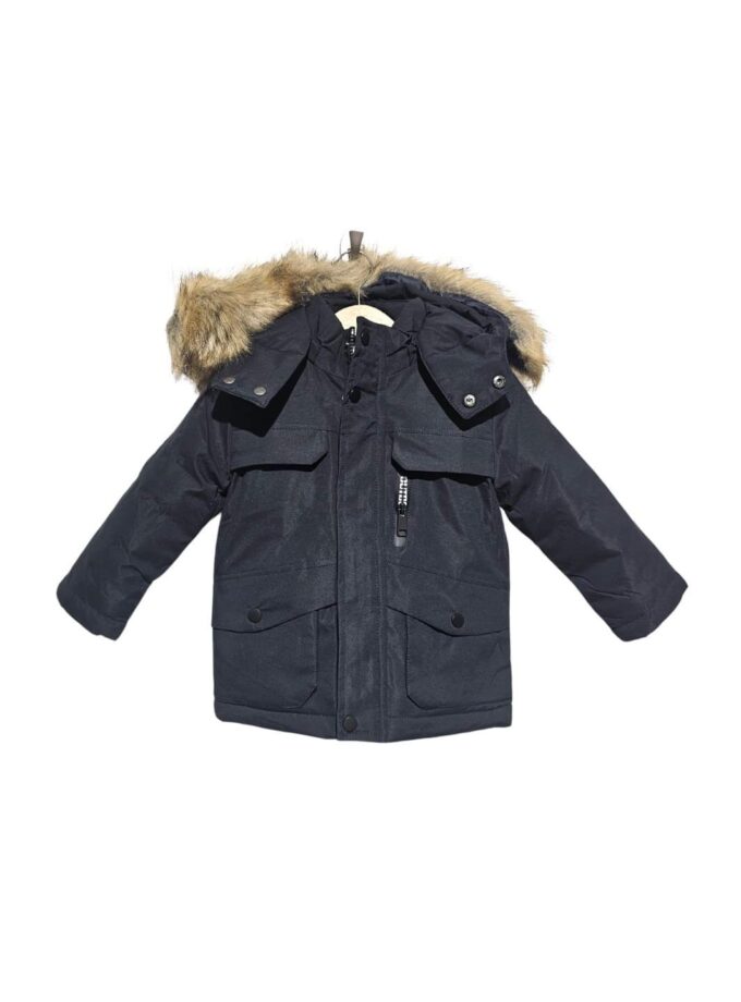 Μπουφάν Μπλε Βebe - Νο 12-36 μηνών