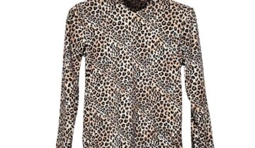 Μπλούζα Βελουτέ Λεοπάρ Junior - Νο 3-14 ετών