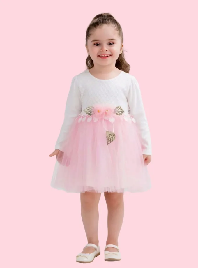 Φόρεμα Flowers Αμπιγέ Mini