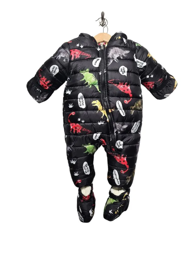 Φόρμα Εξόδου Δεινοσαυράκια Μαύρη