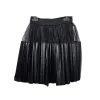 Φούστα Πλισέ με Δερματίνη Junior