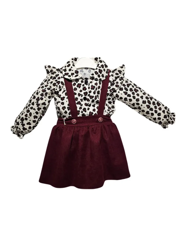 Σαλοπέτα Λεοπάρ Μωβ Mini