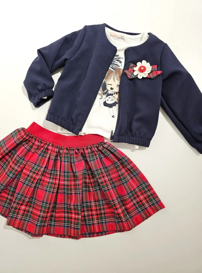 Σύνολο Plaid Girl Mini
