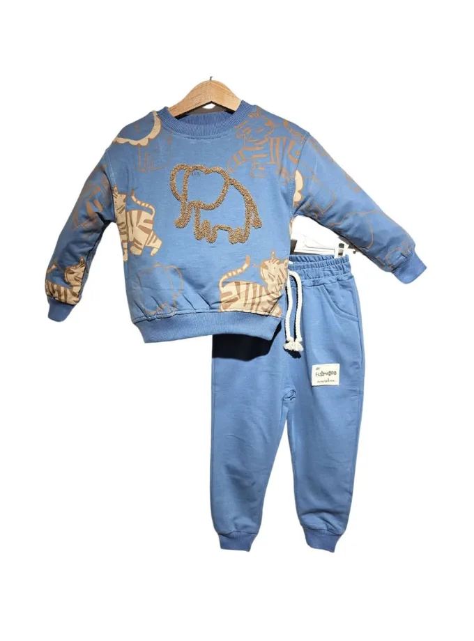 Φόρμα Elephant Μπλε Ραφ