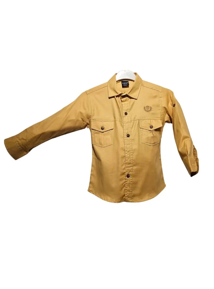 Πουκάμισο Μουσταρδί