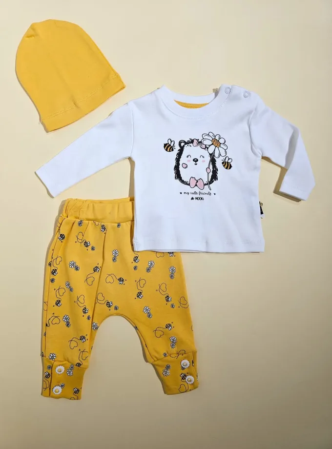 Σύνολο Σκατζοχειράκι Μουσταρδί Bebe