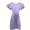 Φόρεμα Βισκόζι Flower Λιλά Junior