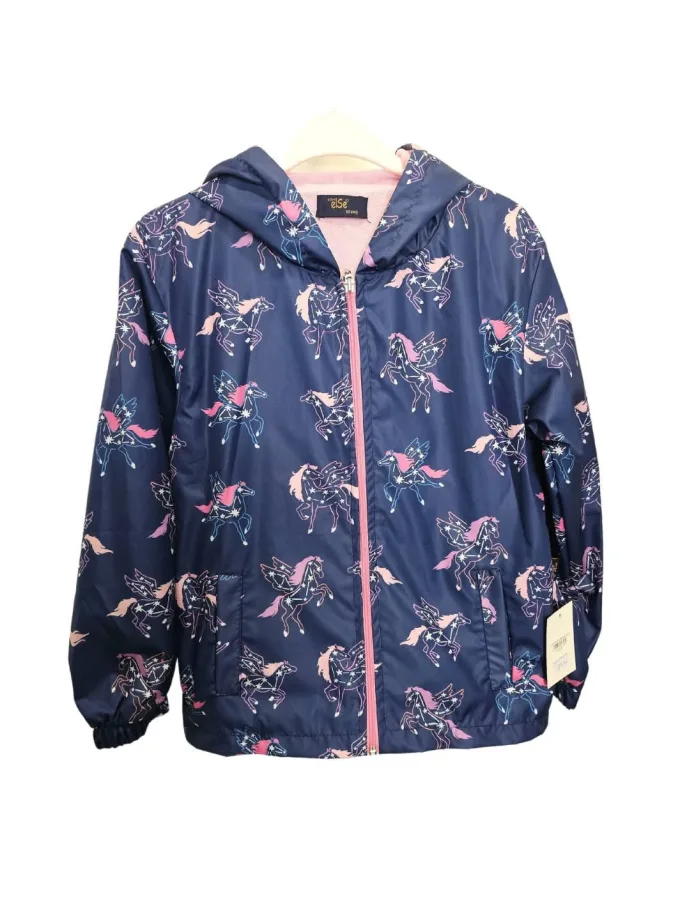 Μπουφάν Unicorn Αντιανεμικό Μπλε Junior