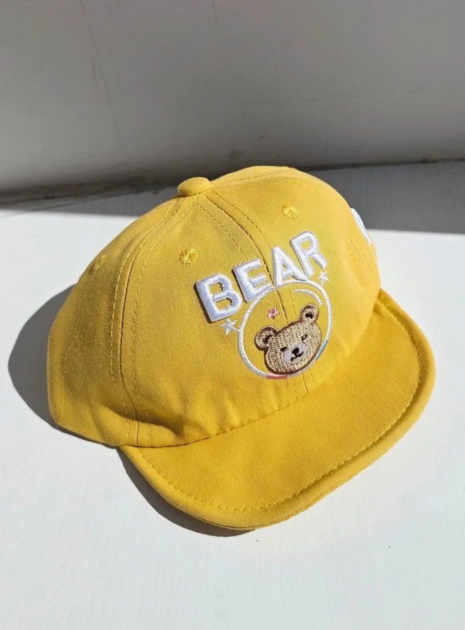 Καπέλο Bear Κίτρινο