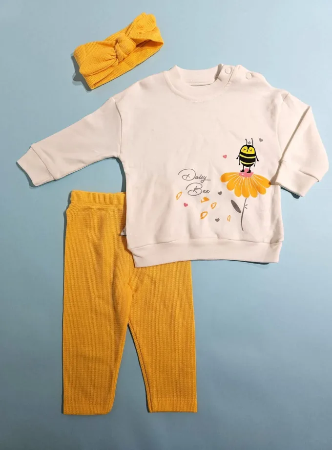 Σύνολο Κίτρινο Μελισσούλα Bebe