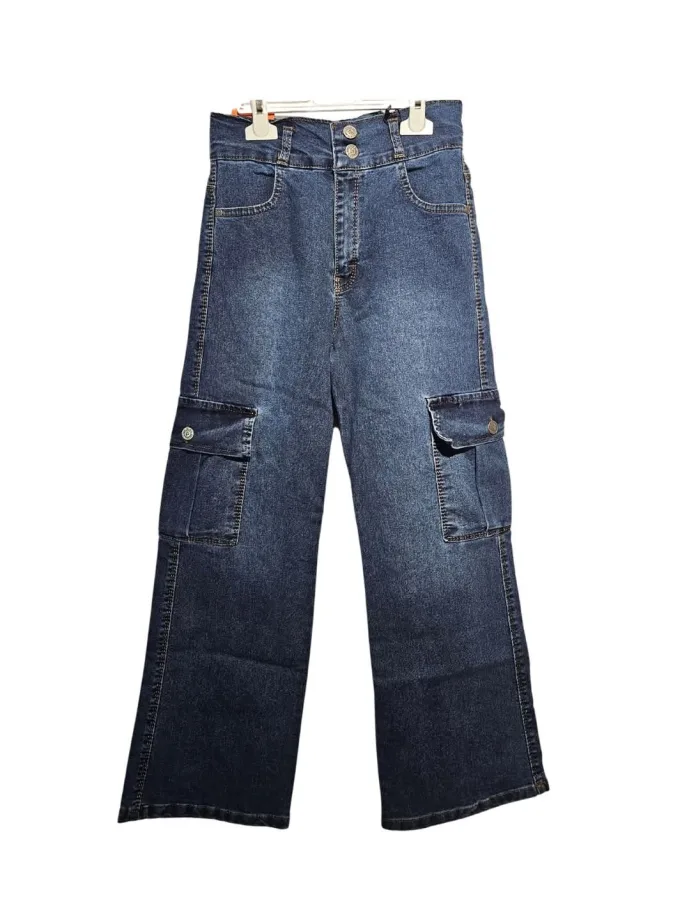 Τζιν Cargo Ίσιο Σκούρο Junior