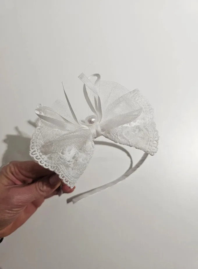 Στέκα Λευκή με Δανδελένιο Φιόγκο