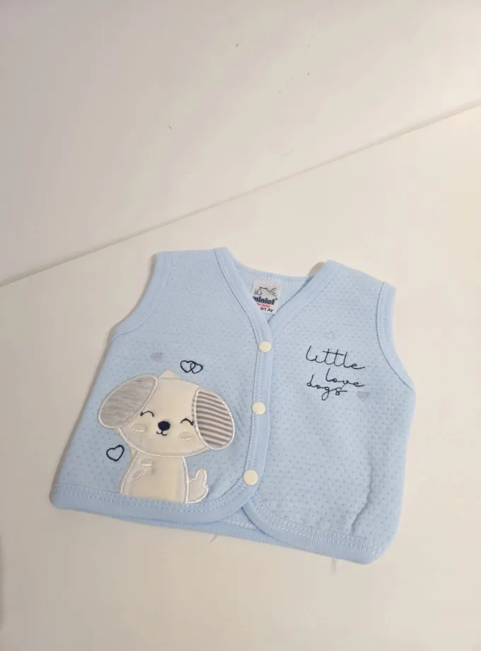 Αμάνικο Γιλέκο Σιελ Ζωάκι