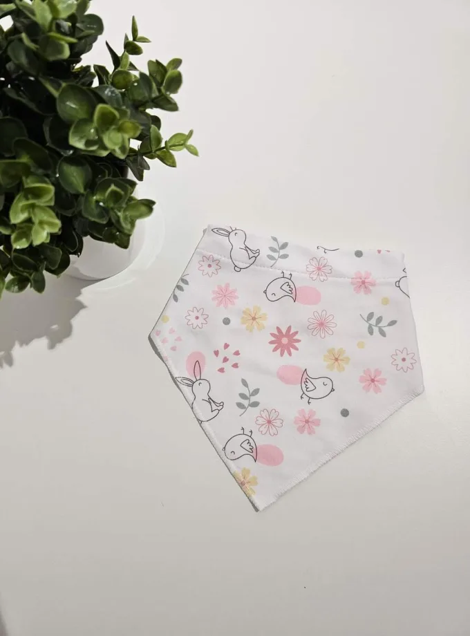 Σαλιάρα Τρίγωνη Πουλάκια