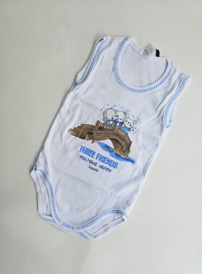 Αμάνικο Εσώρουχο Friends Σιελ