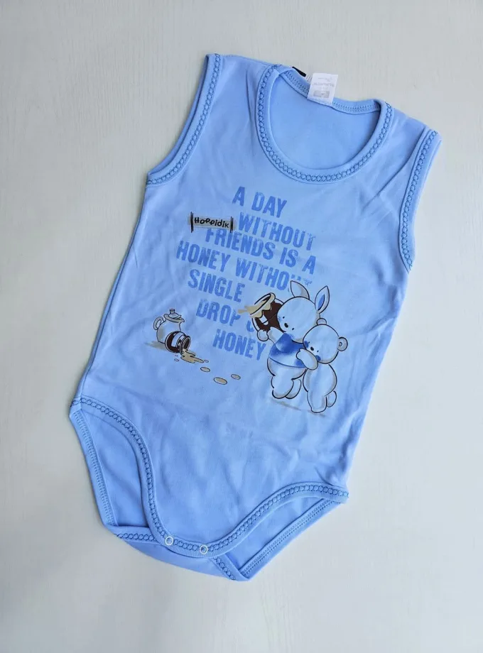 Αμάνικο Εσώρουχο Friends Γαλάζιο