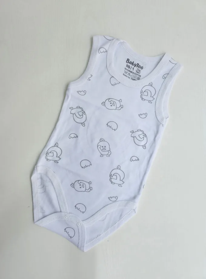 Αμάνικο Εσώρουχο Κοτοπουλάκι Άσπρο