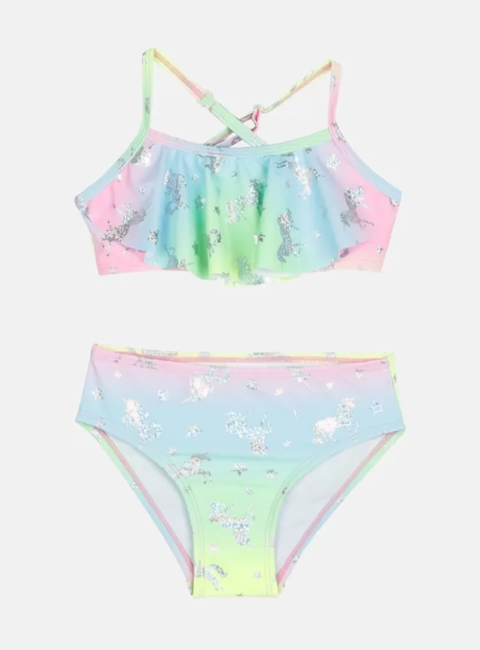 Μαγιό Μπικίνι Unicorn Rainbow