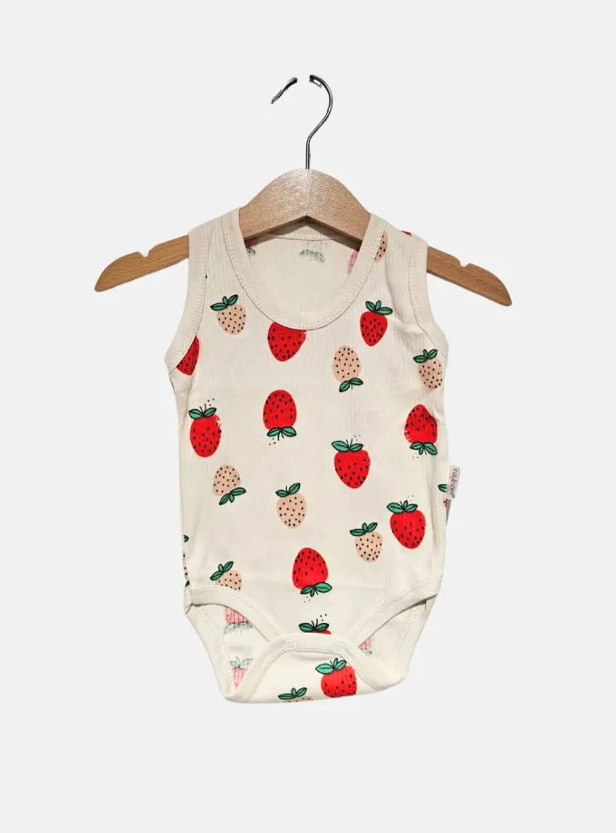 Αμάνικο Εσώρουχο Φραουλίτσες