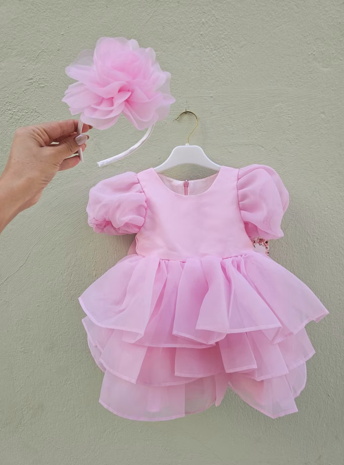Φόρεμα Αμπιγέ BubbleGum Mini
