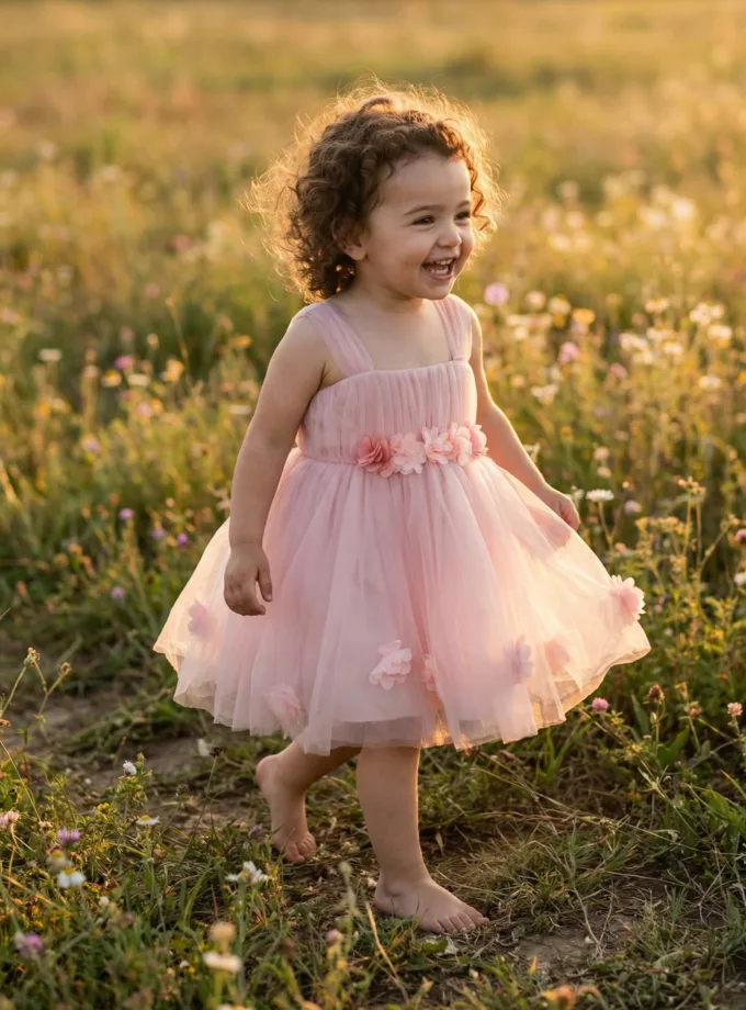 Φόρεμα Αμπιγέ Φρεζ με Τιράντα Mini