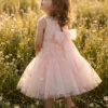 Φόρεμα Αμπιγέ Σομόν Rose - Νο 1-5 ετών