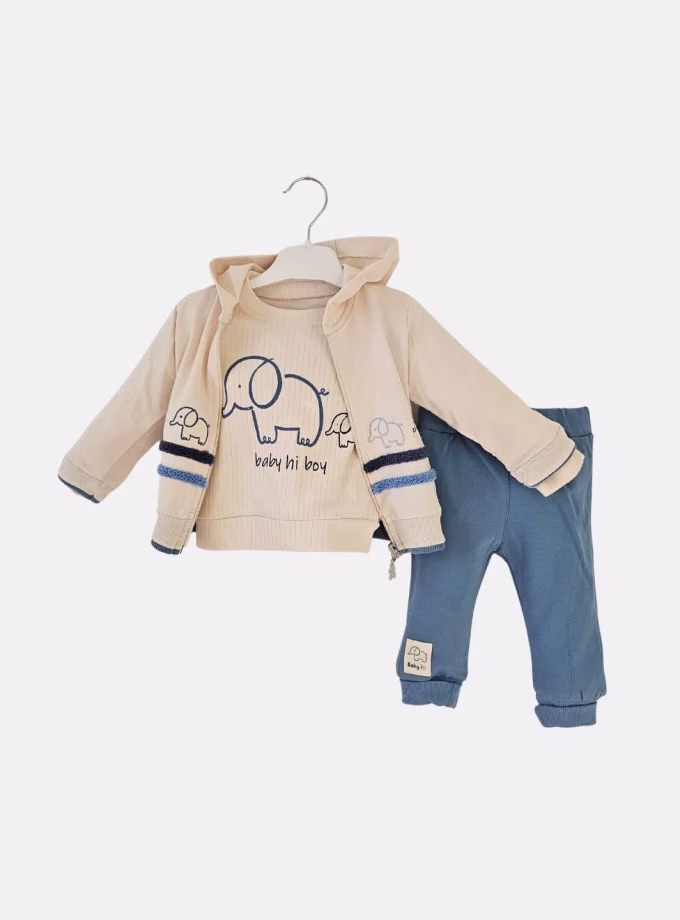 Σύνολο Τριπλό Elephant Family