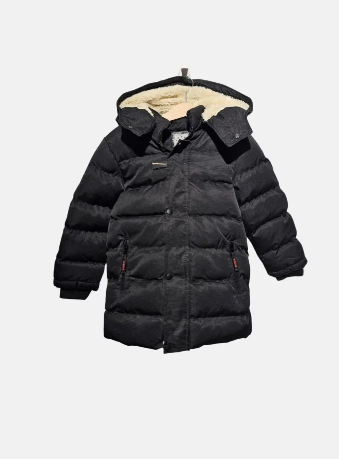 Μπουφάν Μαύρο Junior