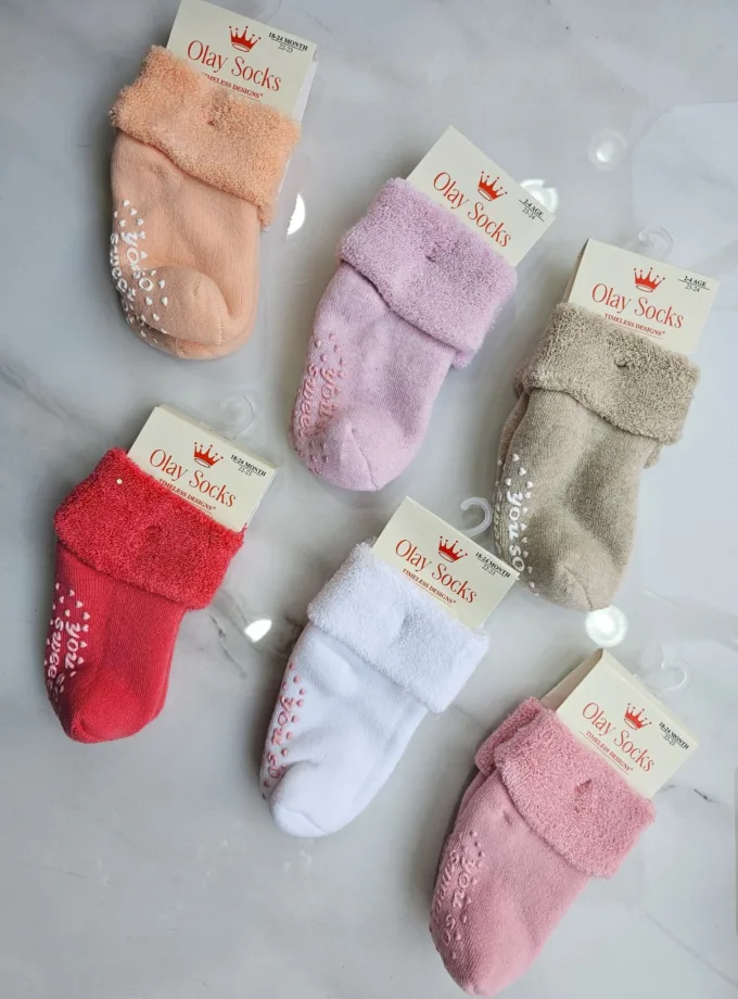 Καλτσάκια Μπουρνουζέ με Τάπες