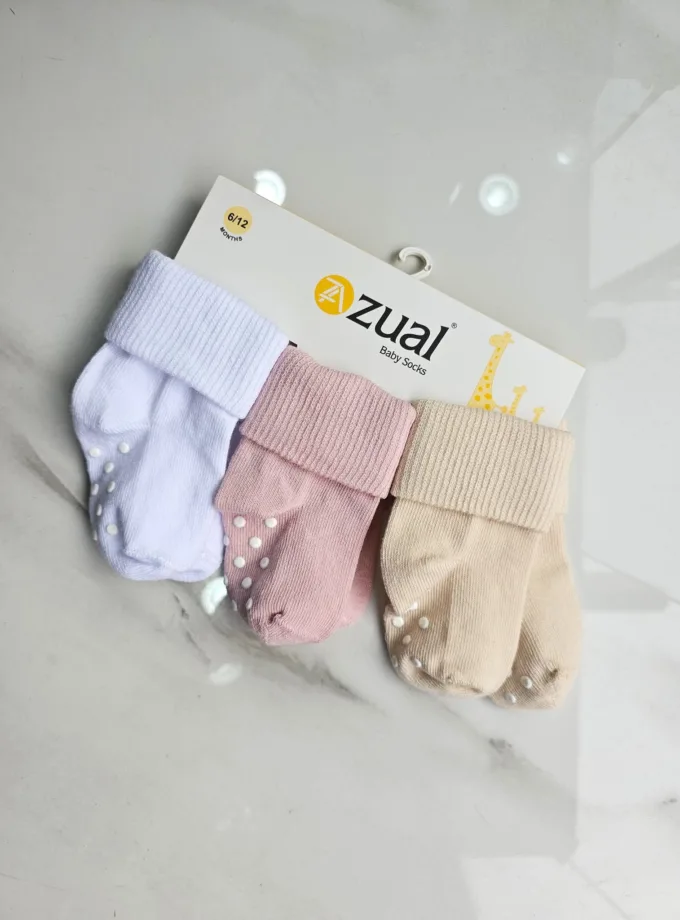 Καλτσάκια Τριάδα με Τάπες Bebe