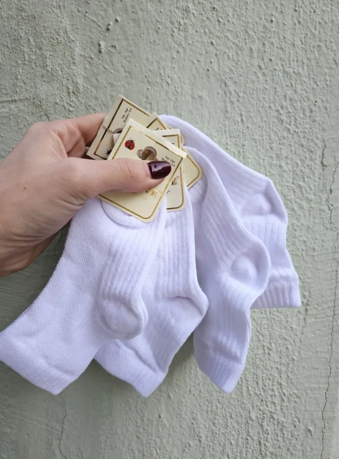 Κάλτσες Λευκές Παιδικές