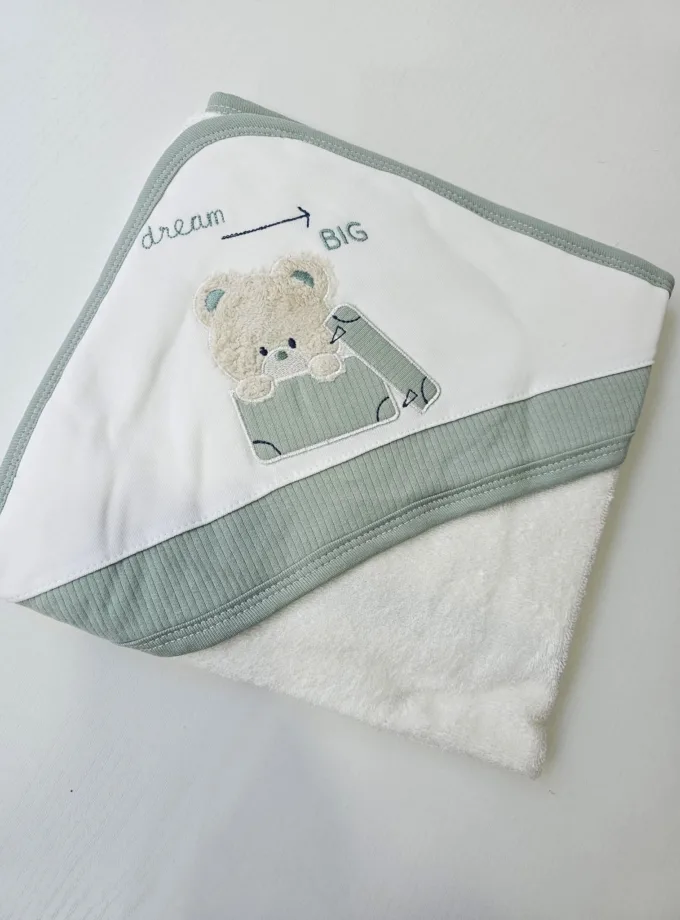 Μπουρνούζι-Κάπα Αρκουδάκι Βεραμάν