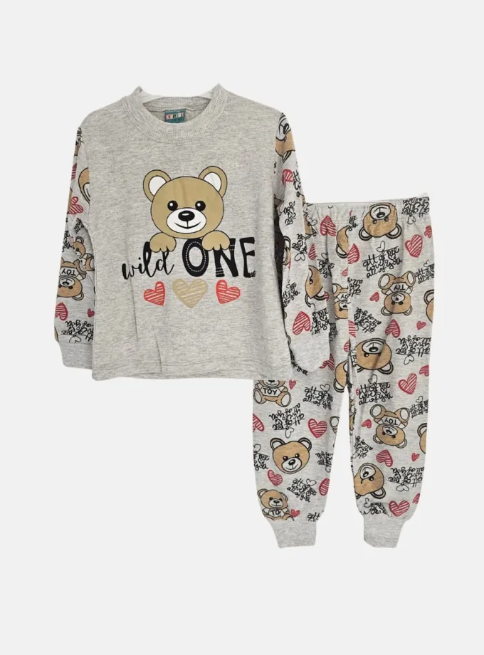 Μπιτζάμα Αρκουδάκια Mini