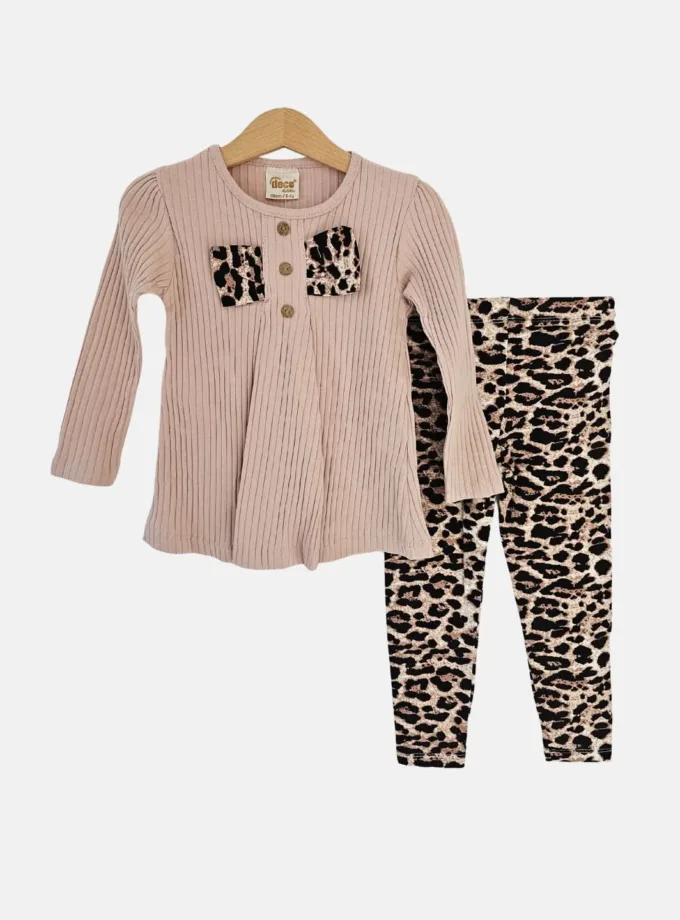 Σύνολο Ριπ Φρεζ με Λεοπάρ Κολάν Mini