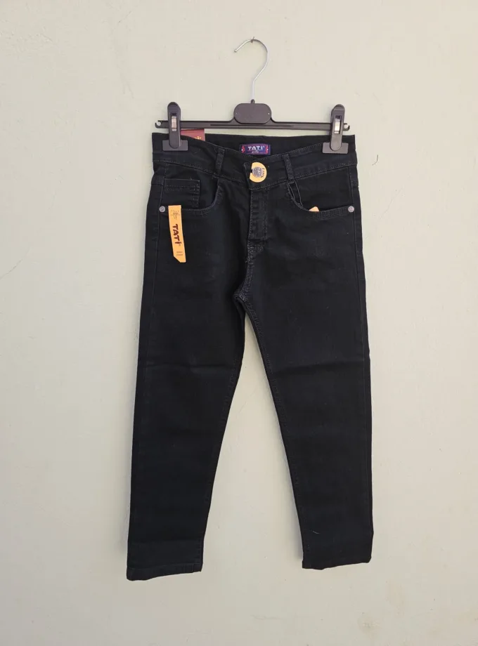 Τζιν Παντελόνι Μαύρο Σκούρο