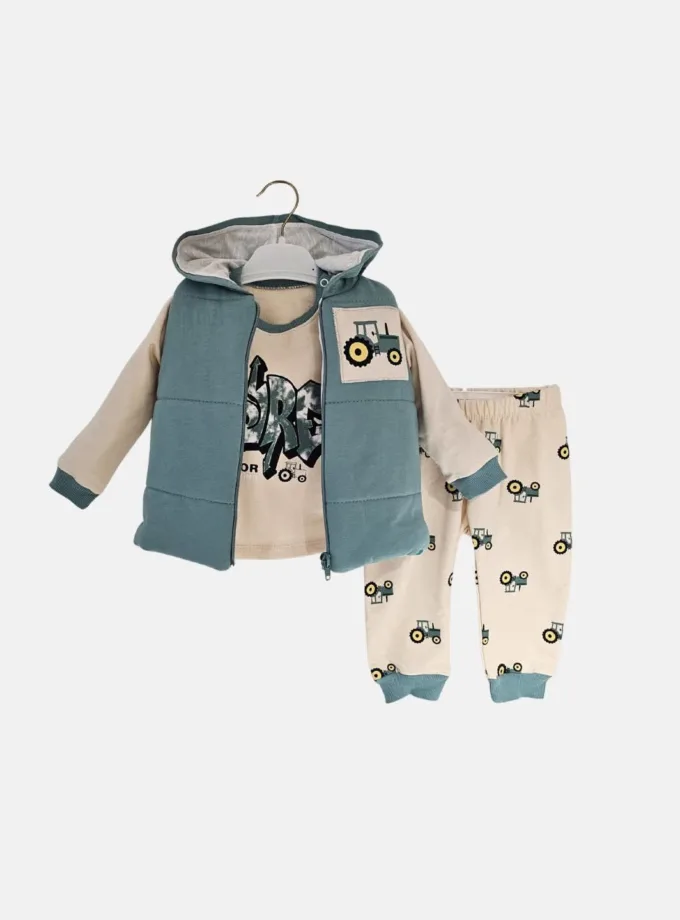 Σύνολο με Αμάνικο Τρακτέρ Bebe