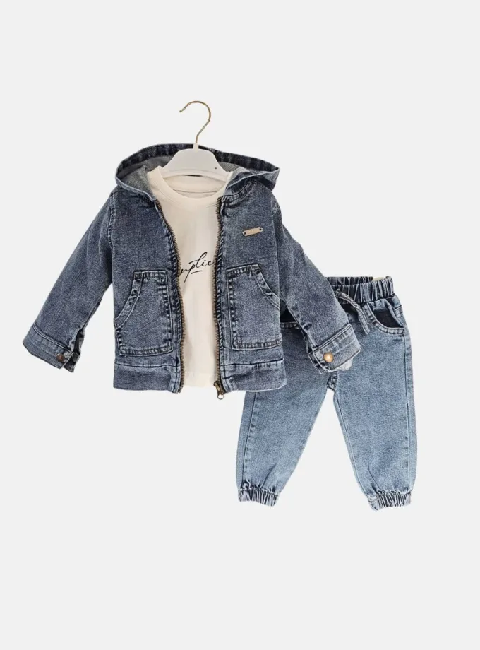 Σύνολο Total Denim Boy Bebe