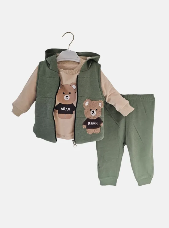 Σύνολο Bear Green Bebe