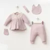 Σύνολο Boho Newborn Λιλά